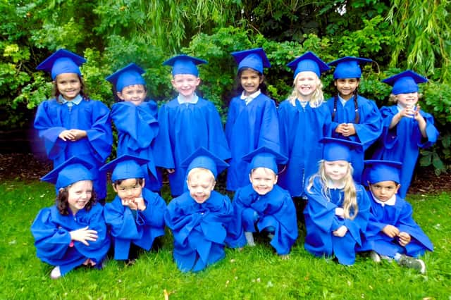 Children from HLC Nursery who attended the graduation