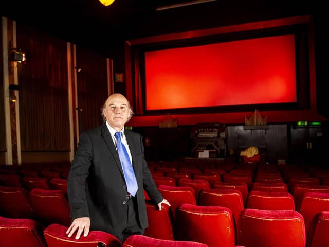 Charles Morris, owner of Rex cinema in Elland