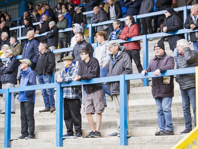 FC Halifax Town v South Shields, FA Cup fourth qualifying round at The Shay