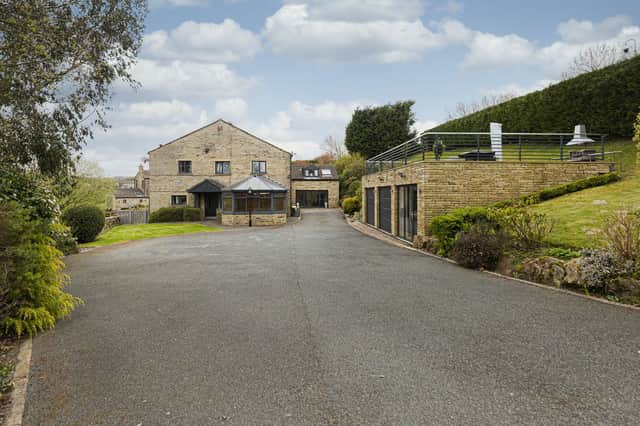The approach to the Sowood property that is on the market for £1.5m