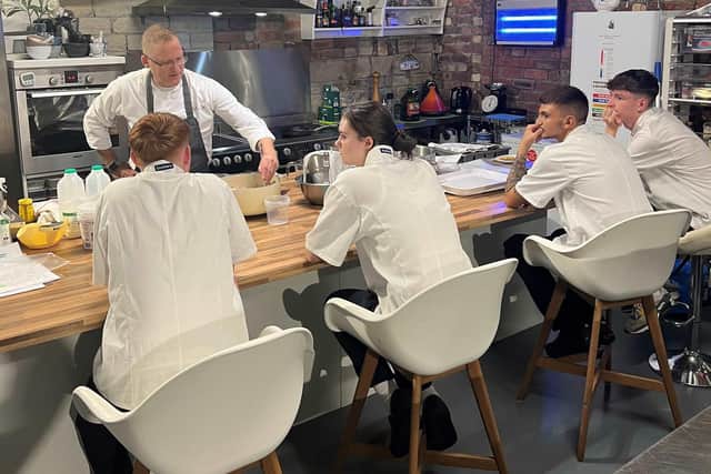 A Michelin-trained chef from Yorkshire has launched a new Hospitality and Catering Apprentice Academy at the historic Dean Clough Mill complex in Halifax.