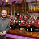 Matt Connolly at new pub in Brighouse, The Old Post Office, Park Road