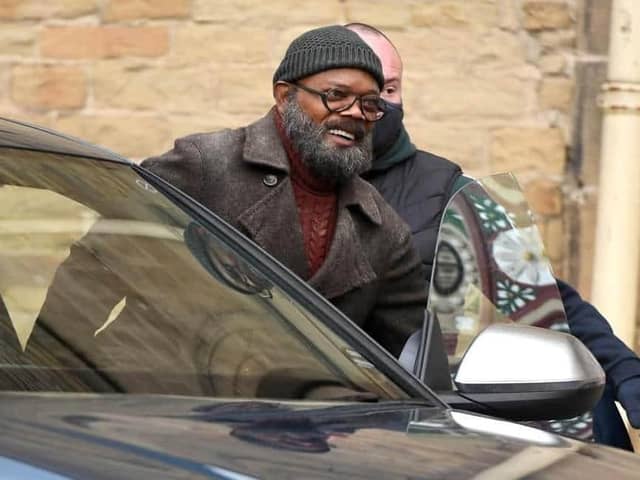 Samuel L Jackson was in Halifax filming the show (Getty Images)