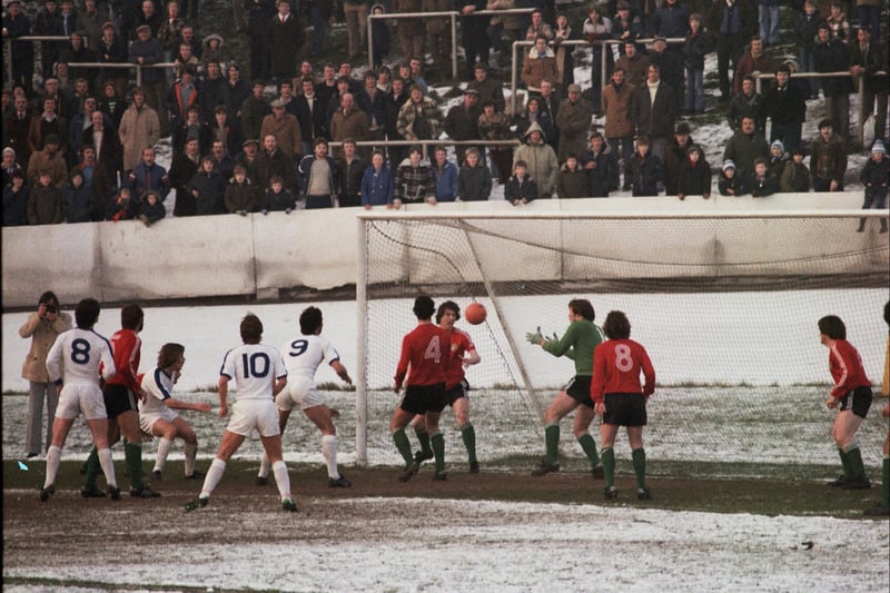 Halifax v Walsall, FA Cup, December 24, 1979
