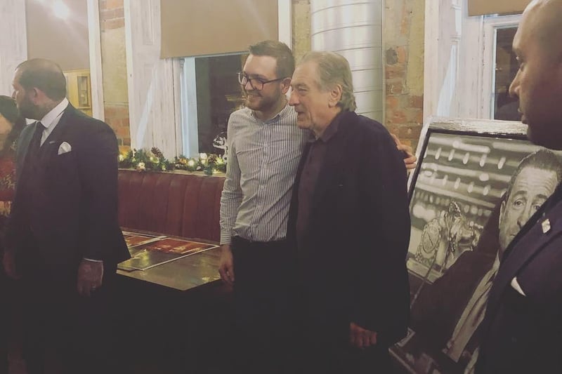 Halifax restaurant Ricci's Place hosted the one and only Robert De Niro in November 2018. The legendary actor enjoyed a private dinner at the restaurant.