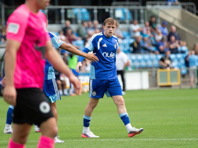 Should have scored from two huge chances in the first-half, looked a real threat and worked incredibly hard - 8/10
