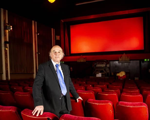 Charles Morris, owner of Rex cinema in Elland
