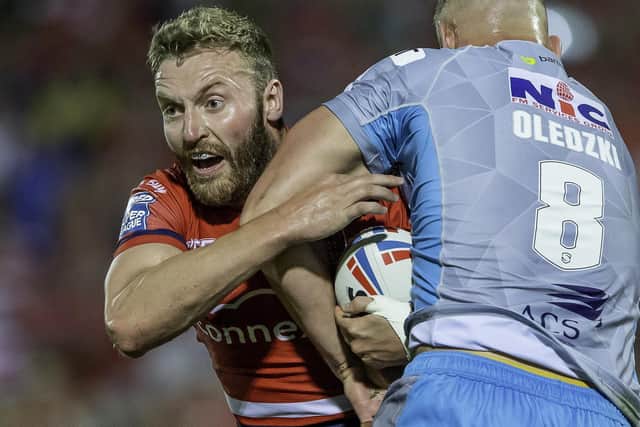 Will Maher in action for Hull KR. Pic: Allan McKenzie/SWpix.com