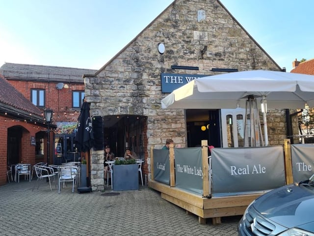 The White Lady, 6/7 Excelsior Court, Conisbrough, Doncaster, DN12 3HQ. Rating: 4.7 out of 5 (based on 63 Google Reviews). "A great selection of real ale - 3 on at all times with another selection of premium lager."