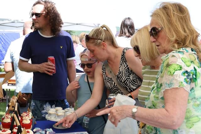 Guests enjoying last year’s Garden Party