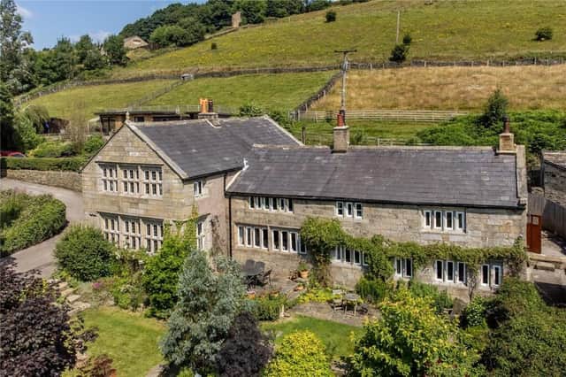 This Calder Valley property with stunning gardens is for sale at £1m.