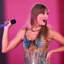 US singer-songwriter Taylor Swift performs during her Eras Tour at Sofi stadium in Inglewood, California, back in August.(Photo by MICHAEL TRAN/AFP via Getty Images)