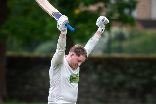 Jacob Whitehouse scored 81 to help lift Luddendenfoot off the bottom of the Premier Division. Photo by Mike Britland