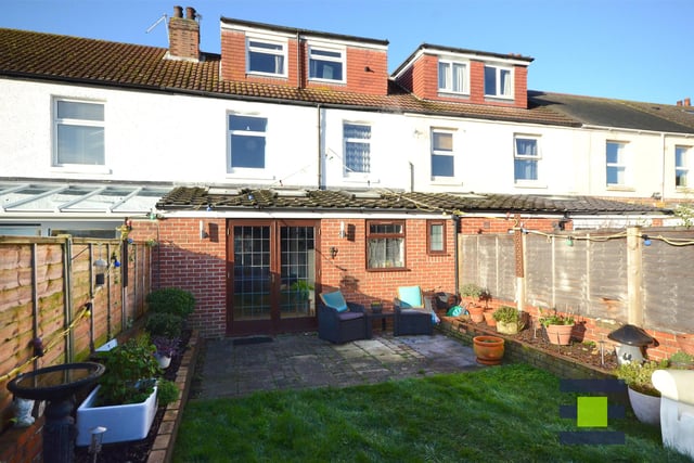 This four bedroom house in Myrtle Grove, Baffins, is on the market for £385,000. It is listed by Chinneck Shaw.