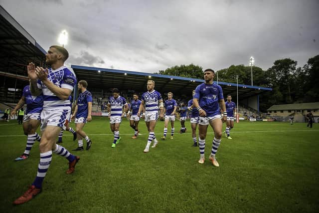Fax after their play-off defeat
Photo: Simon Hall/OMH Rugby Pics