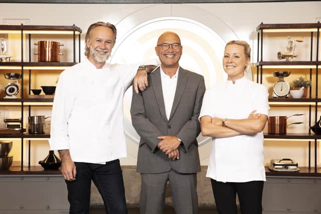 Masterchef: The Professionals judges Marcus Wareing, Gregg Wallace and Anna Haugh