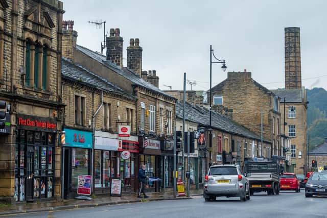 A view of Sowerby Bridge town centre.
