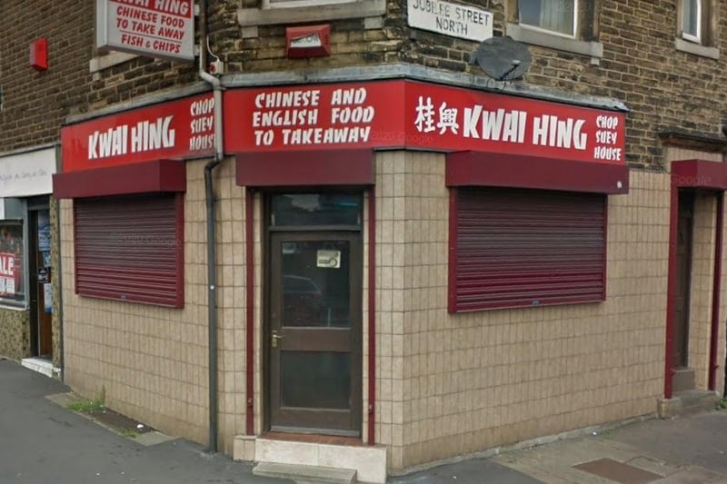 10. Kwai Hing Chinese Takeaway, Keighley Road, Ovenden, Halifax