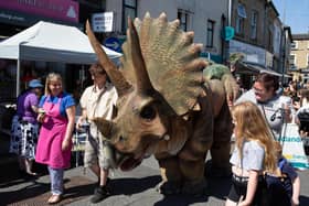 Dinosaurs are set to return to Brighouse after being a hit last year