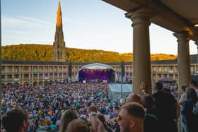 The Piece Hall, as a transformed event amphitheatre, is such a wonderful venue for live music.
Picture by Ellis Robinson.