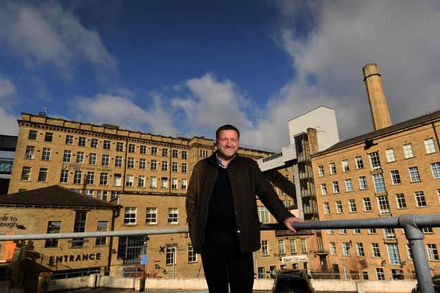 Jeremy Hall the Chairman and Managing Director of Dean Clough Mill Complex, Halifax..Picture by Simon Hulme 18th October 2022










