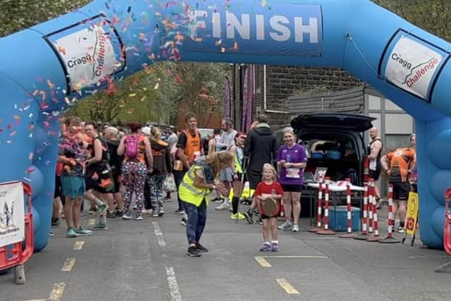 More than 60 children entered from local primaries and Calder High School and completed the relay ascent in 39 minutes and 26 seconds – a new record for the new course distance.