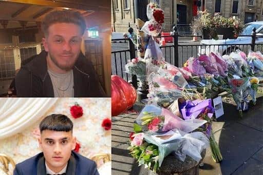 Tributes continue to be left for Joshua Clark and Haidar Shah after their tragic deaths on Sunday in Halifax