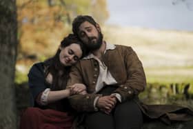 Grace Hartley (SOPHIE McSHERA), David Hartley (MICHAEL SOCHA). Picture: BBC/Element Pictures (GP) Limited/Objective Feedback LLC/Dean Rogers