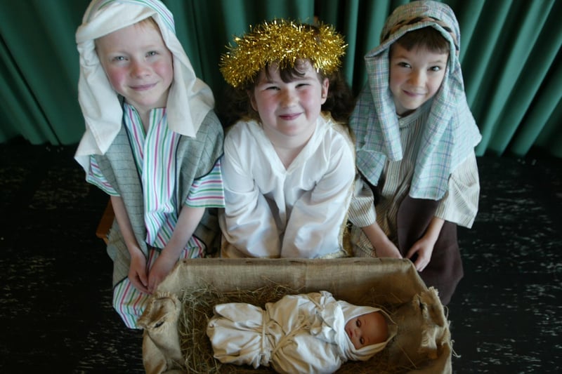 Nativity play at St Chads School, Brighouse back in 2004