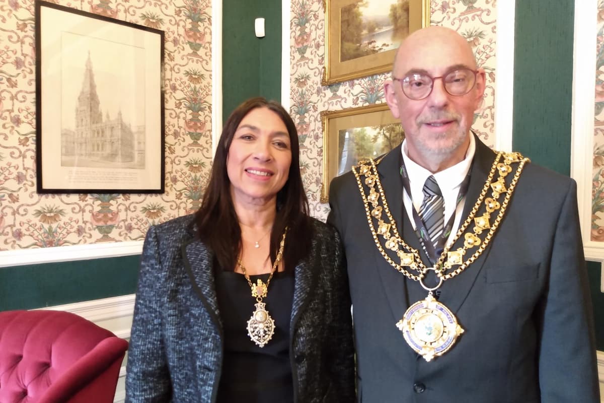 Clitheroe Mayor New Mayor of Calderdale is looking forward to his new role