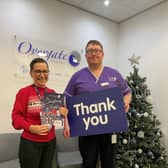 Overgate Hospice have raised more than £15,000 from their annual Christmas raffle