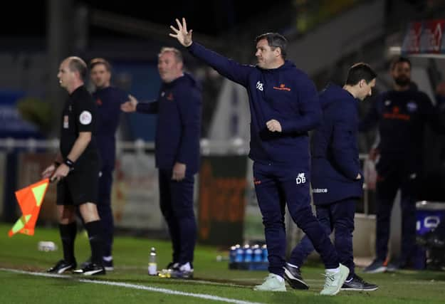 Barnet manager Dean Brennan