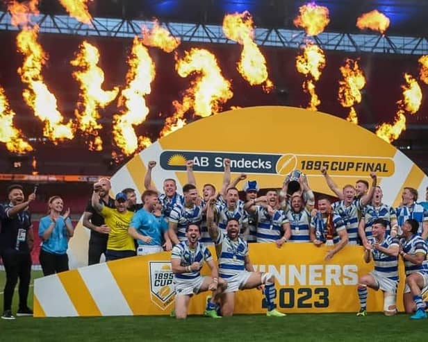 Halifax Panthers’ head coach Liam Finn has said his players are wanting to ‘replicate’ their 1895 Cup success at Wembley last August in 2024. (Photo credit: Simon Hall)