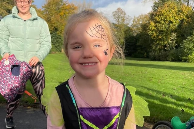The Junior Parkrun at People’s Park in Halifax celebrated its first anniversary with a spooktacular event
