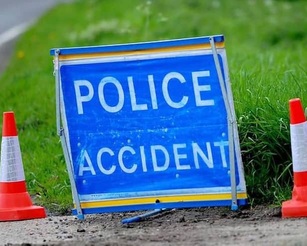 The crash happened on Lowfields Way in Elland