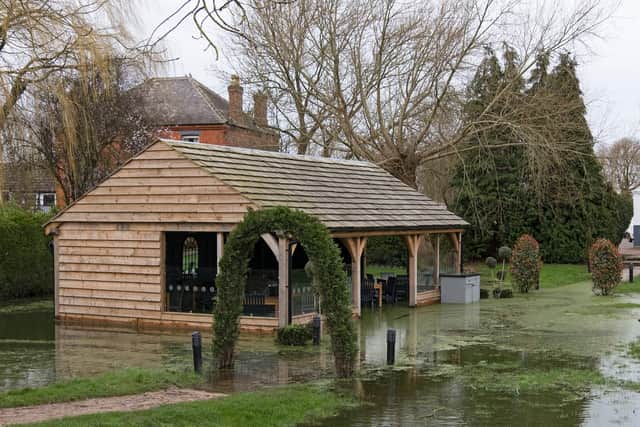 Flash floods can cause great damage to gardens and property