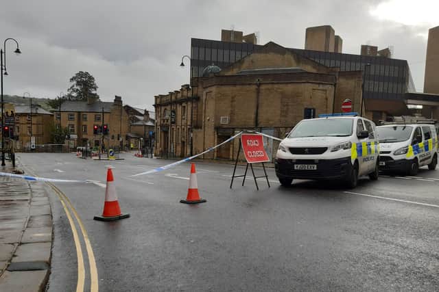 Police are carrying out investigations after the stabbing in the early hours of today