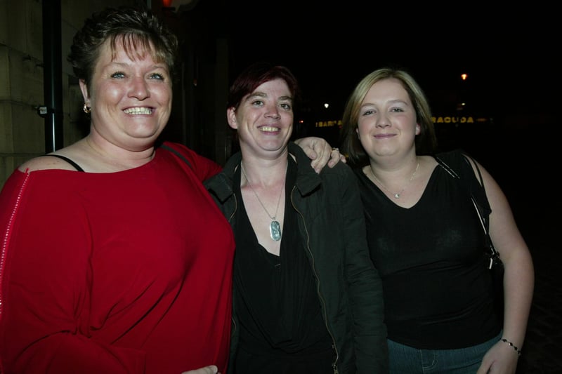 Sheila, Lisa and Kirsty.