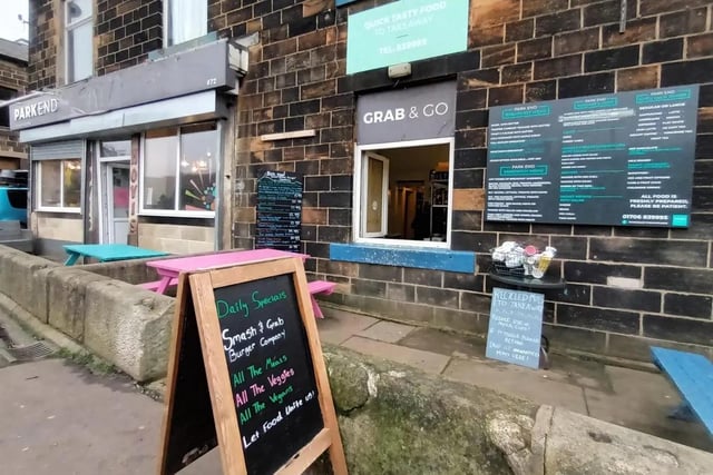 On the market for £35,000 Park End cafe and sandwich bar is opposite Centre Vale Park in Todmorden.