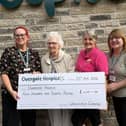 The charity event raised £420, which will go towards building an extension so the hospice can accommodate more in-patients.