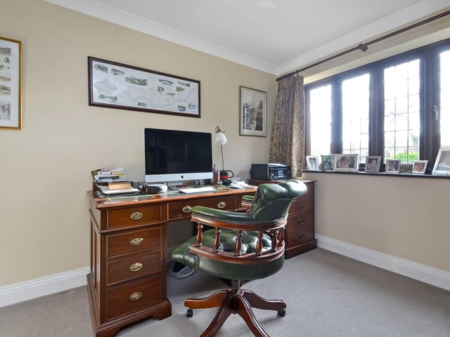 The six bedroom home Hiltonbury in Denmead is on the market for £1.5m. It is listed by Fine and Country.