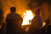 Bonfires in Calderdale.