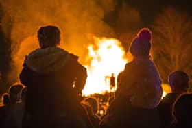 Bonfires in Calderdale.