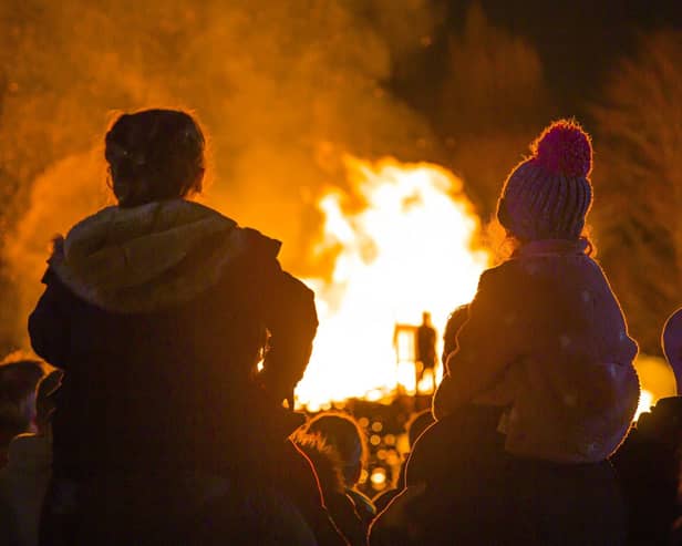 Bonfires in Calderdale.