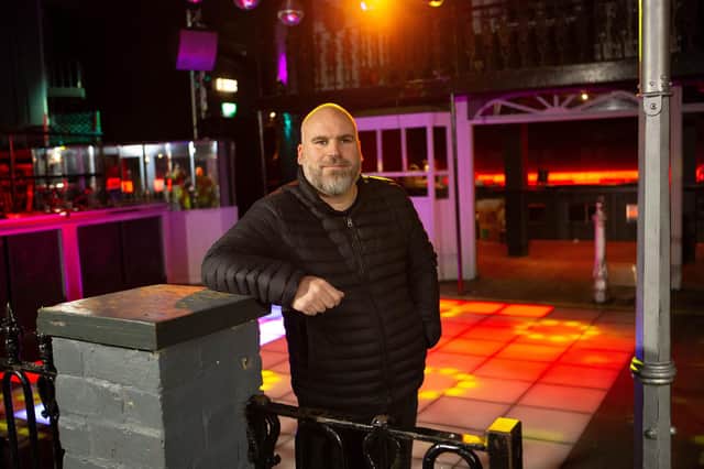 Paul Stray, one of the new owners of Switch in Halifax town centre