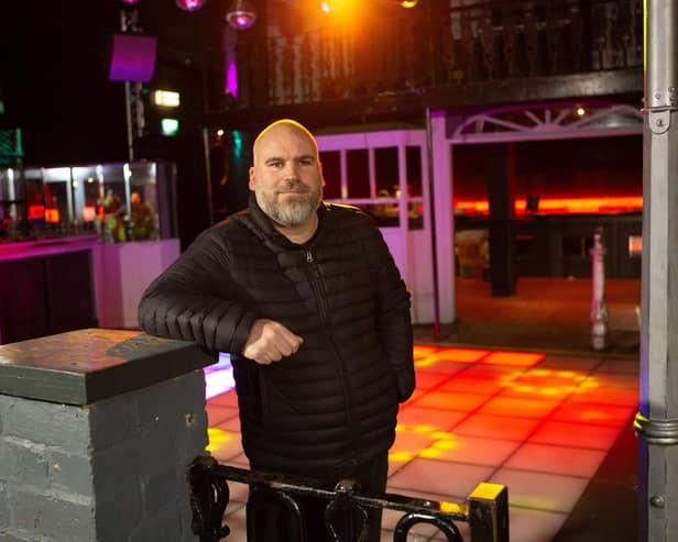 Paul Stray, one of the new owners of Switch in Halifax town centre