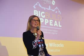 Tracey Wilcocks, CEO of Overgate Hospice, said that by expanding the charity's services, Calderdale's growing population can experience more dignified care.Picture: Gerard Binks