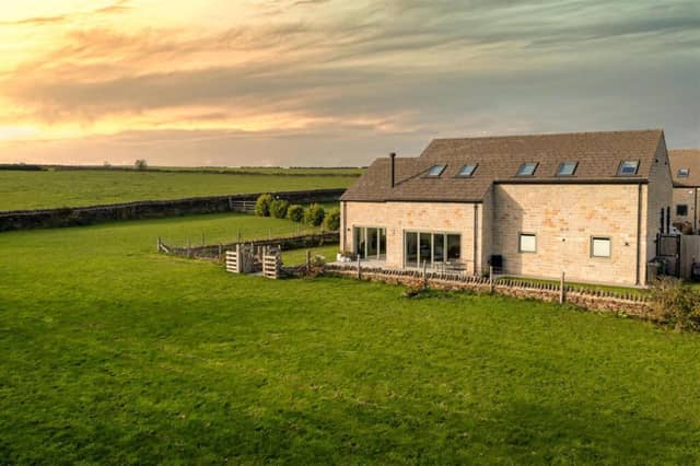 This property is on the market for offers over £895,000.