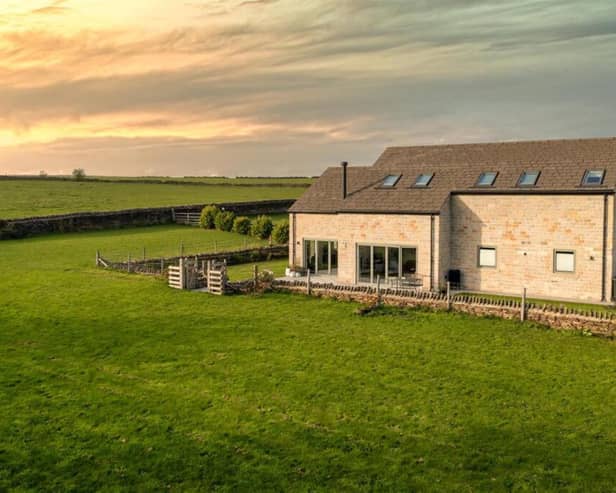This property is on the market for offers over £895,000.