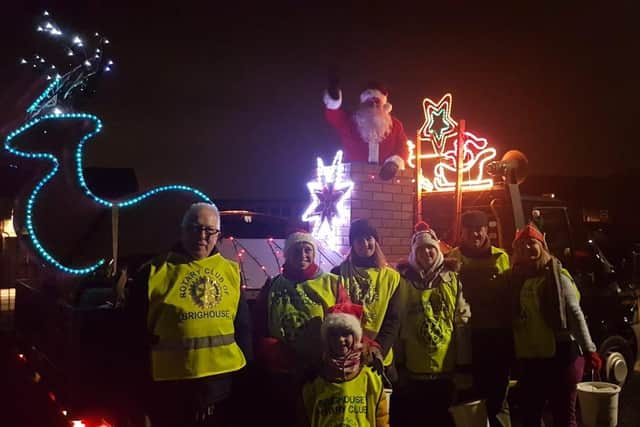 The Project Local Santa Float will be touring the streets of Brighouse and district once again this year